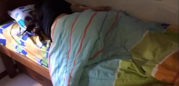  Fucking my wife while sleeping ends in creampie